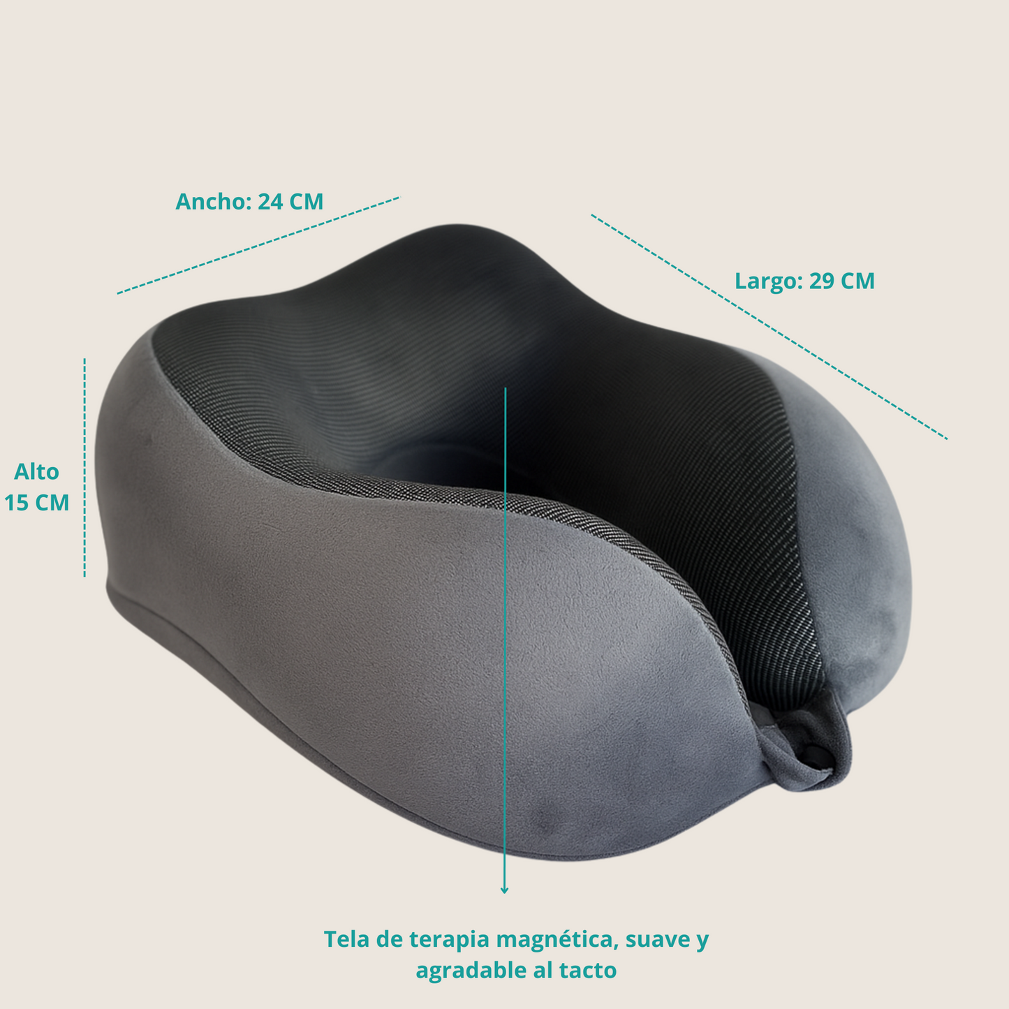 NeckRest™ - Almohada de viaje con bolsa compacta