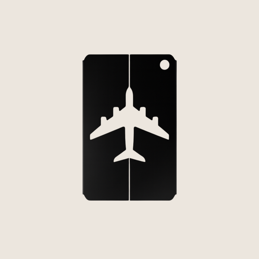 LuggageTag™ - Etiqueta de Equipaje en Aluminio Anodizado