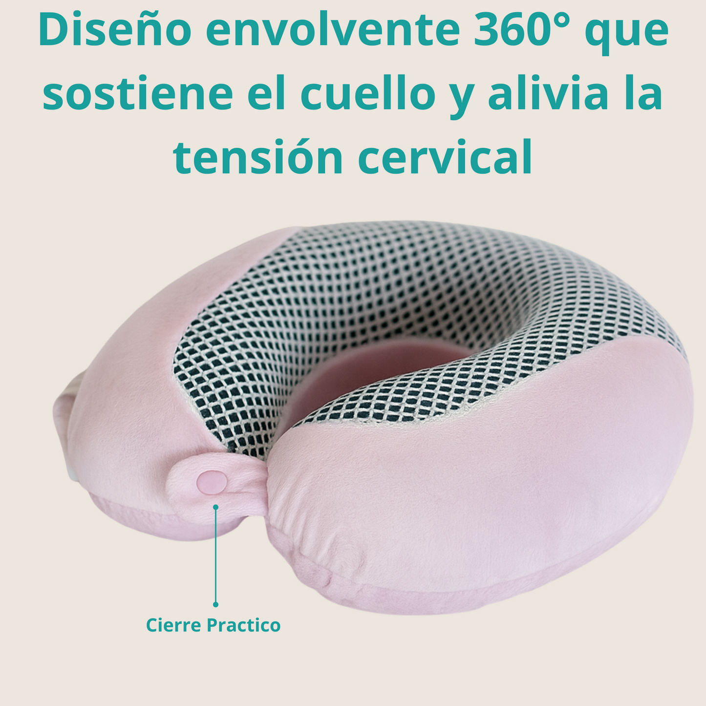 diseño almohada de viaje bamboo cool con gel refrescante kaia travel 