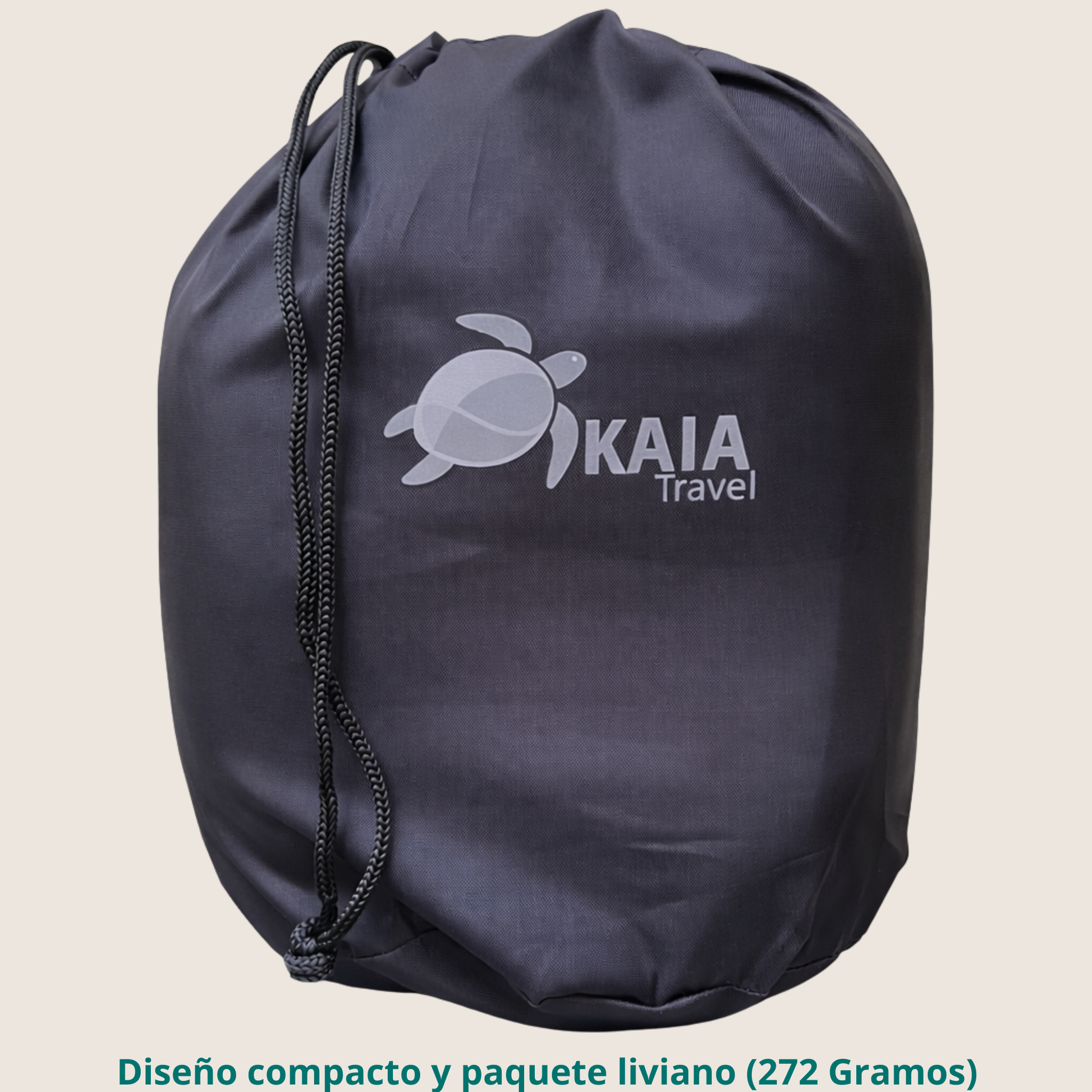 bolsa compacta de almohada de viaje neckrest kaia travel