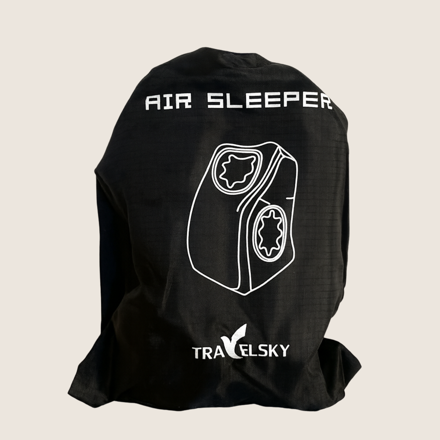 bolsa compacta de la almohada inflable air sleeper