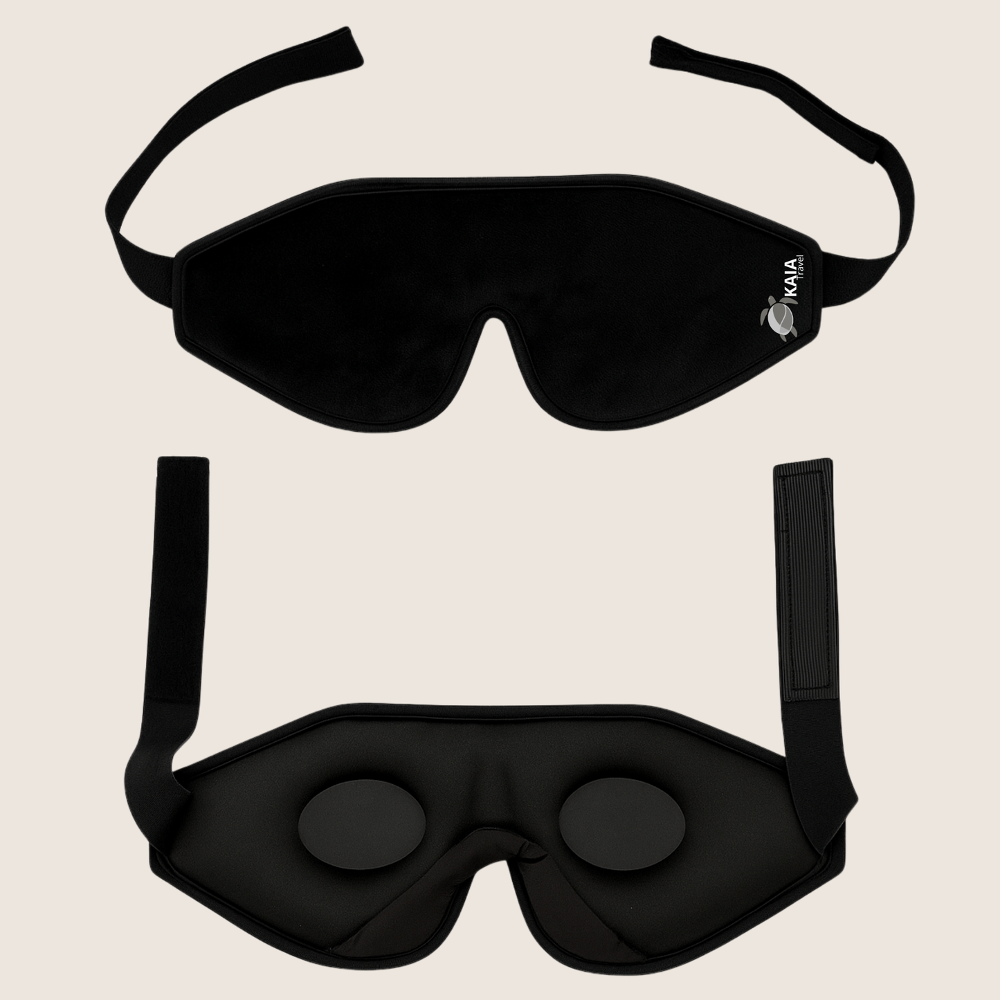 diseño 3d del antifaz lightblock sin presión en los ojos