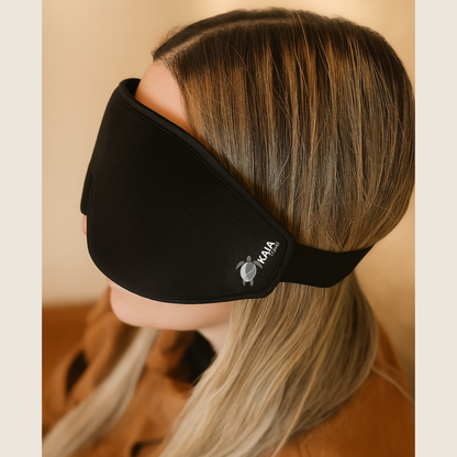 antifaz para dormir lightblock bloqueando la luz completamente