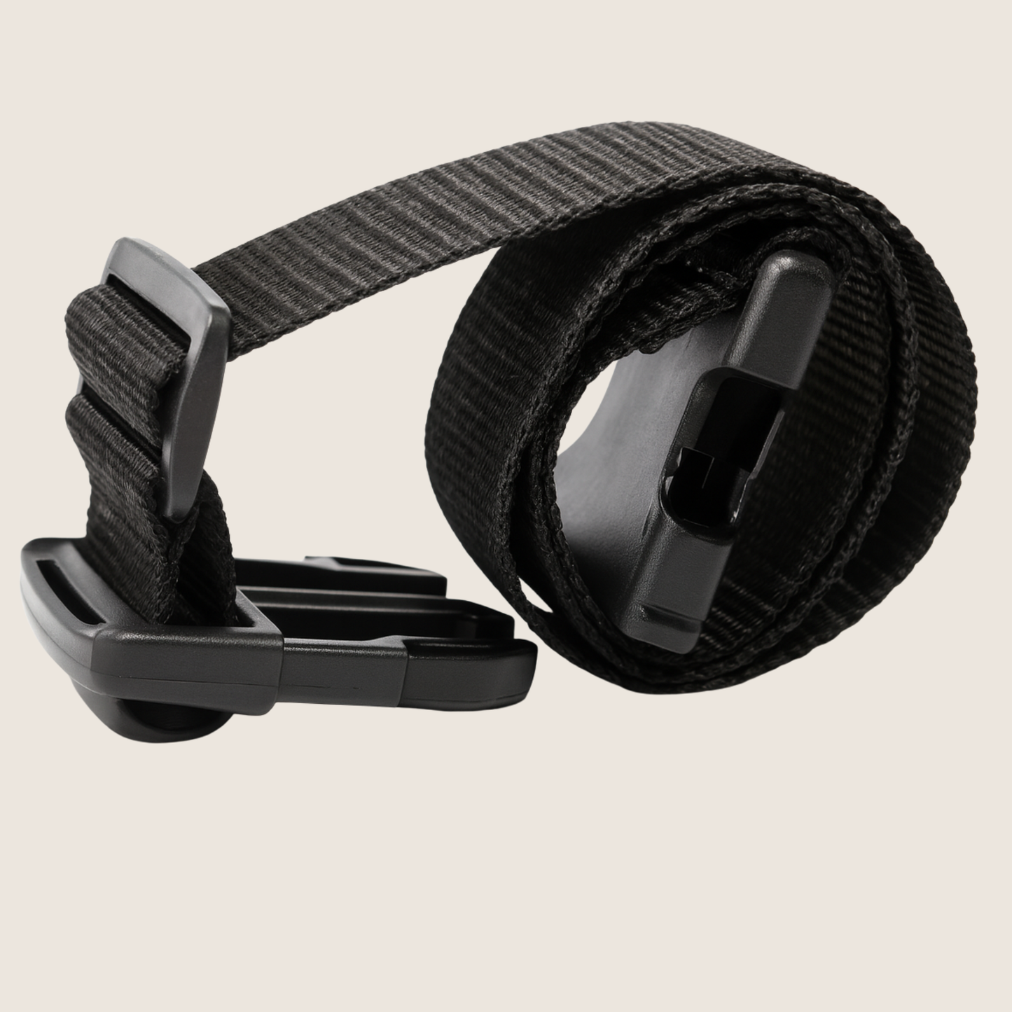 correa de equipaje luggagestrap enrollada y compacta