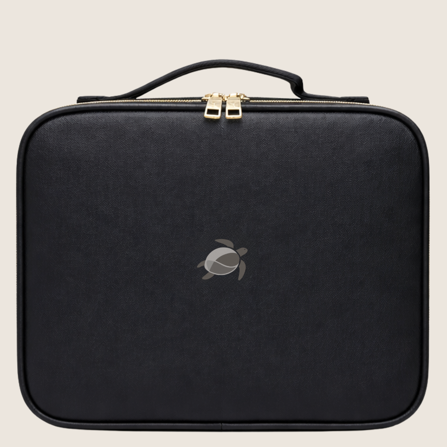 Cosmetiquero glowcase frontal negro