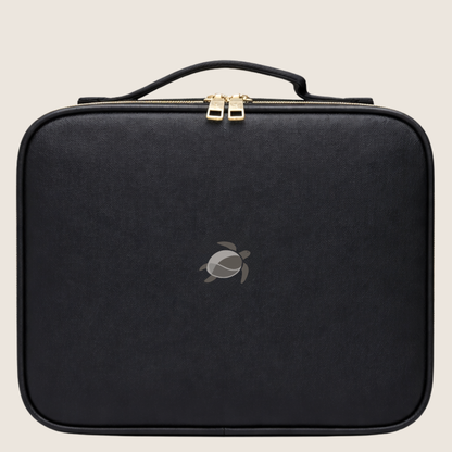 Cosmetiquero glowcase frontal negro