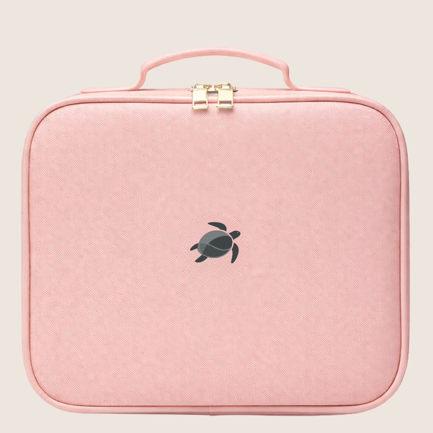 Cosmetiquero glowcase rosa frontal