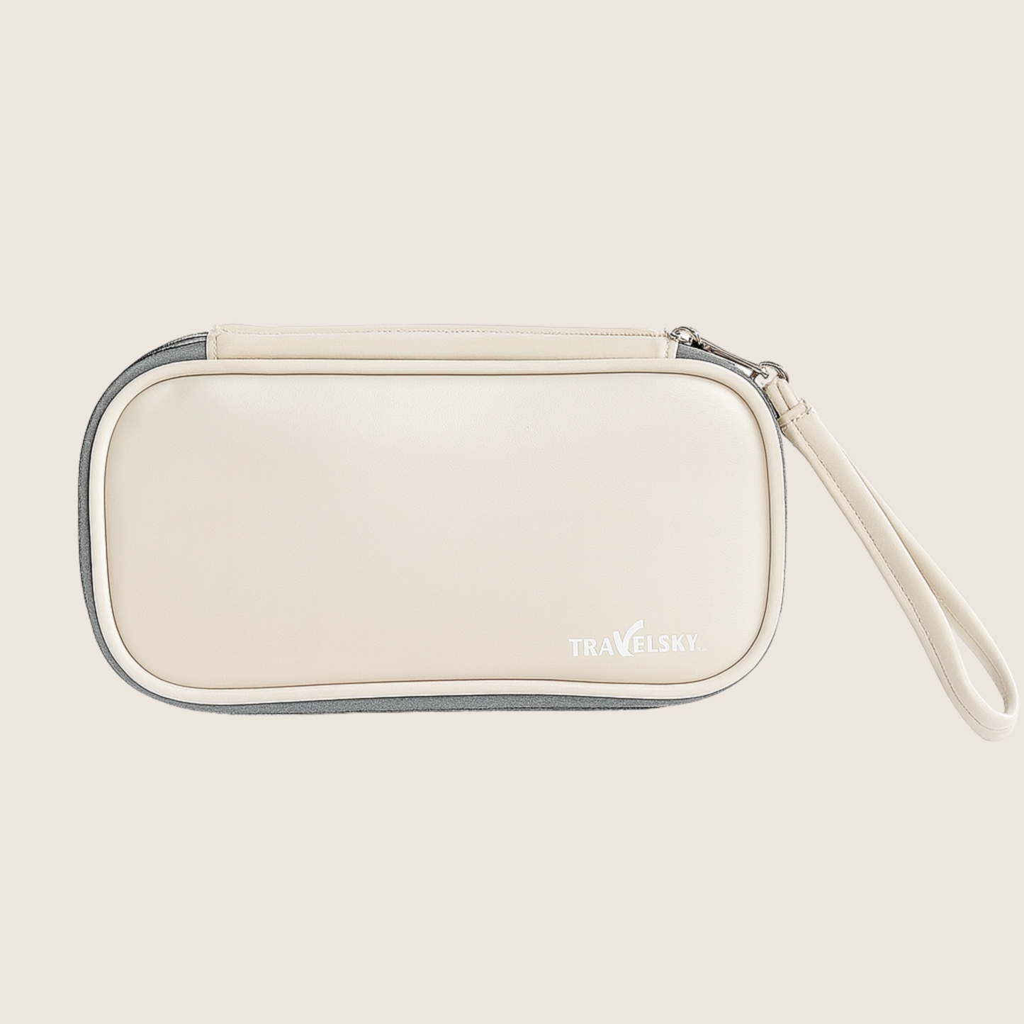 estuche organizador tecnologico travelsky kaia travel color beige