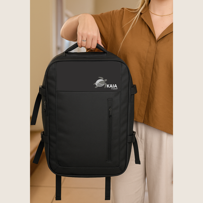 mochila airlock pro en uso