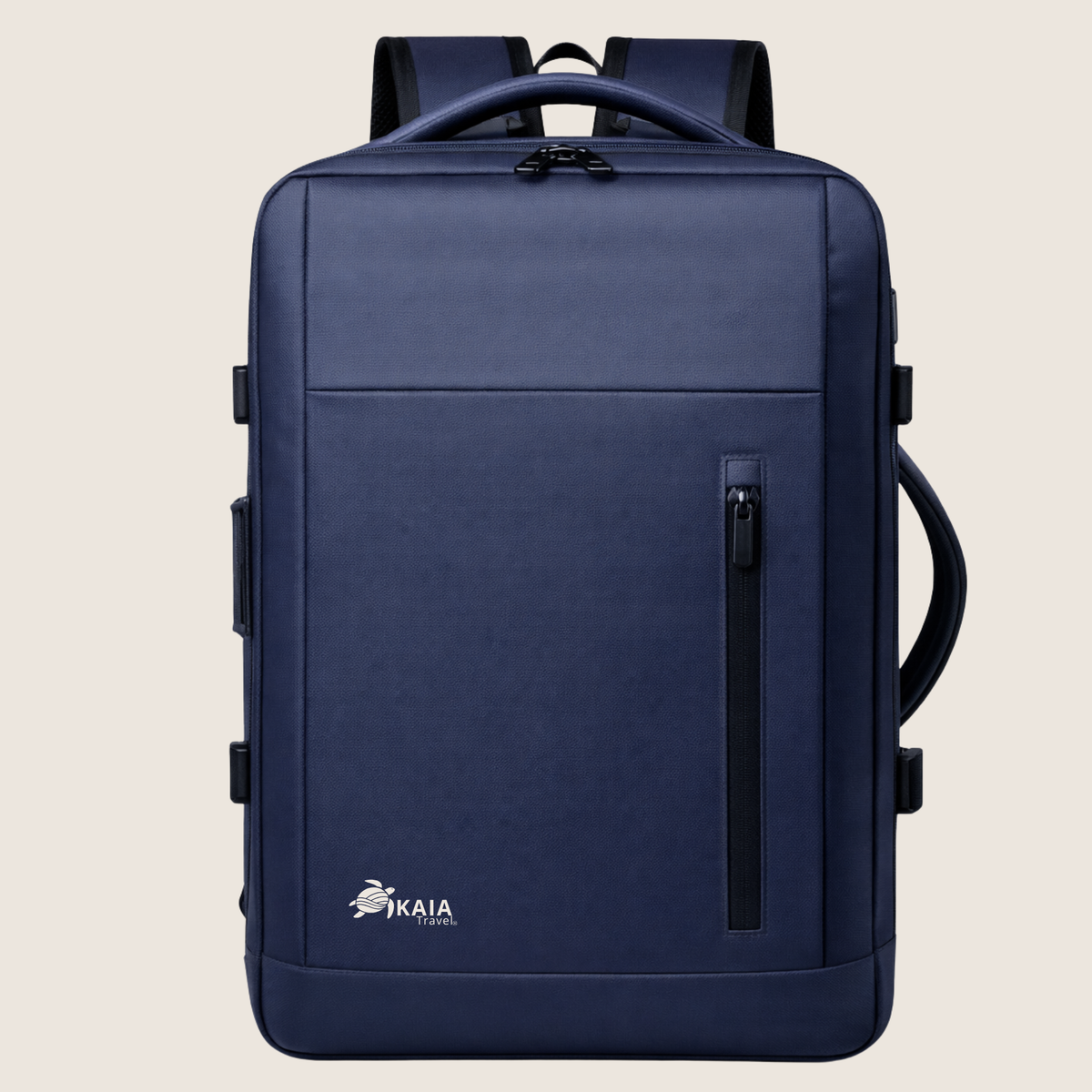 Mochila frontal color azul marino