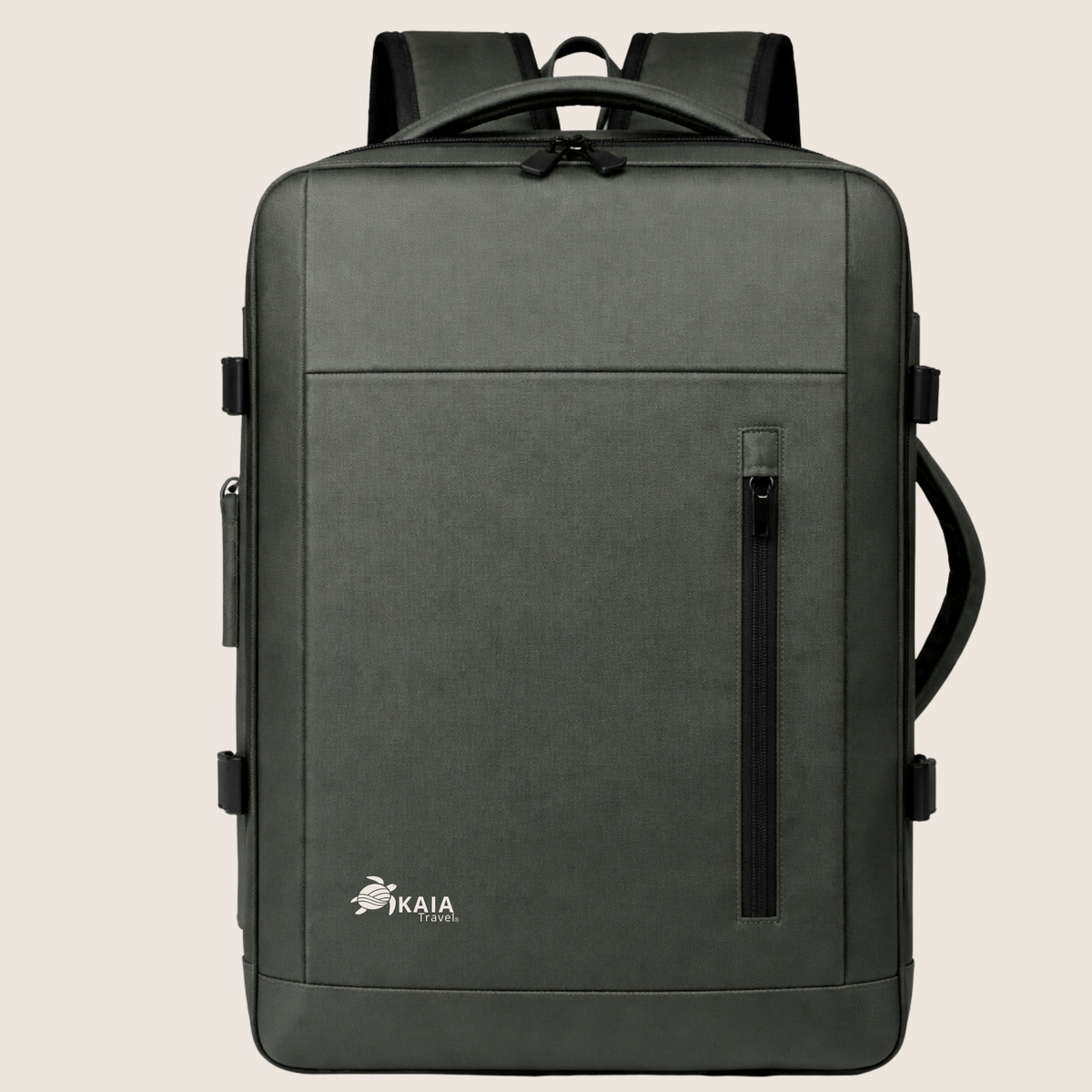 Mochila frontal color verde