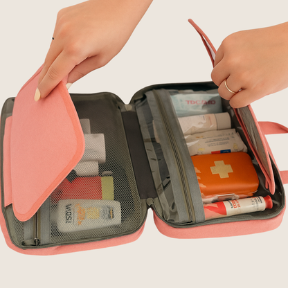 neceser colgante de viaje hangbang abierto