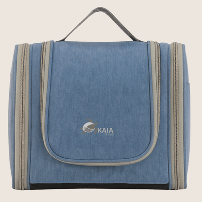 neceser de maquillaje colgante vanitygo kaia travel color azul
