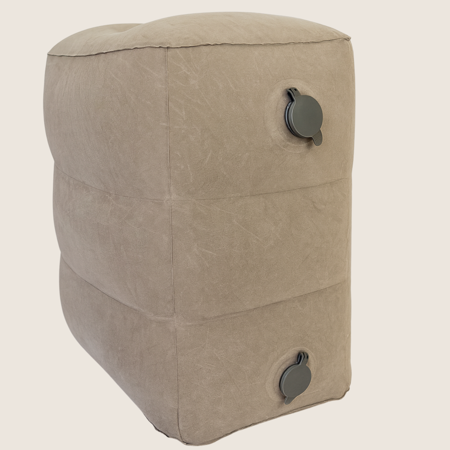 reposapies inflable ajustable airrest kaia travel color gris